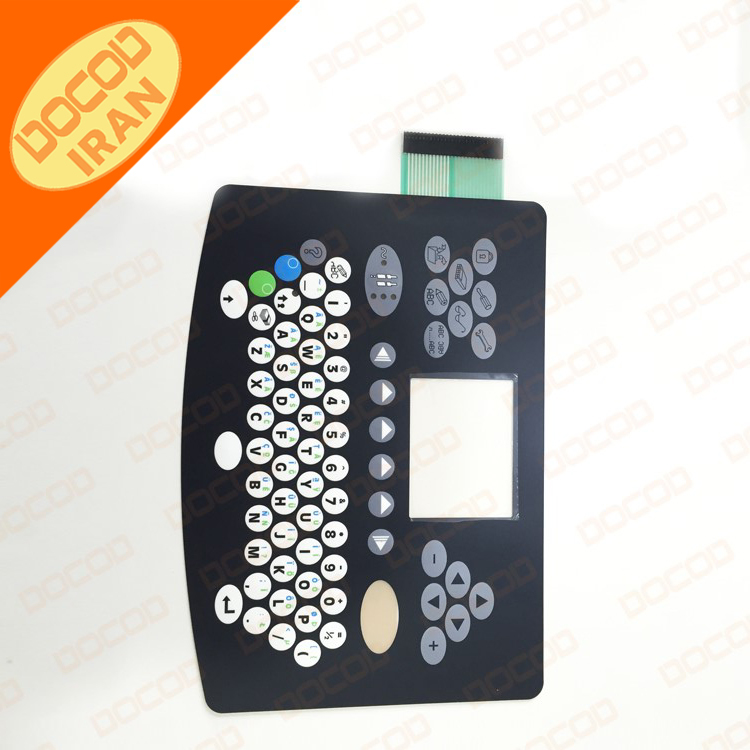 DB36675-پانل ماتریسی کیبورد  لاتین  صفحه  آبی  A100 - A200-قطعات یدکی Domino انگلستان