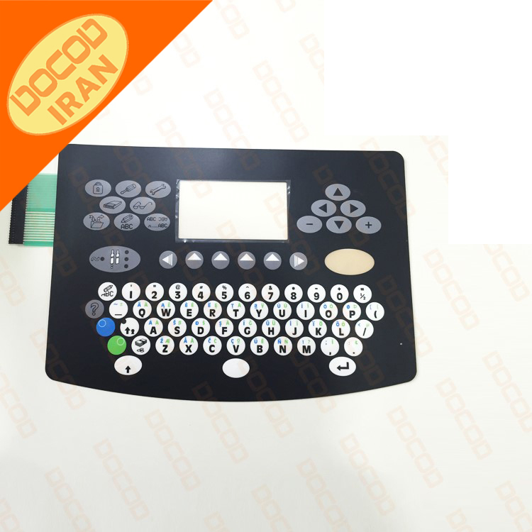 DB37726-کیبورد پانل ماتریسی لاتین صفحه  سبز  دومینو A100/A200-قطعات یدکی Domino انگلستان